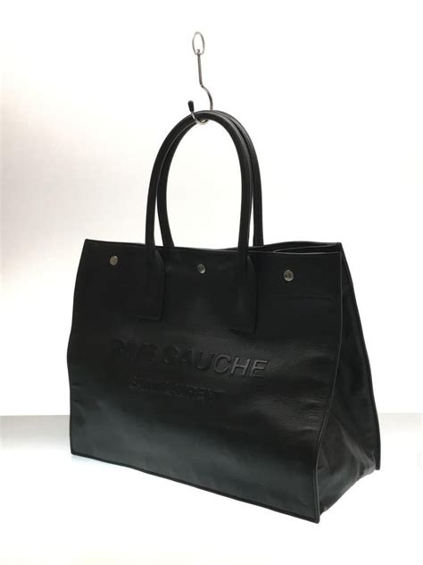 Rive Gauche small tote bag in smooth leather 